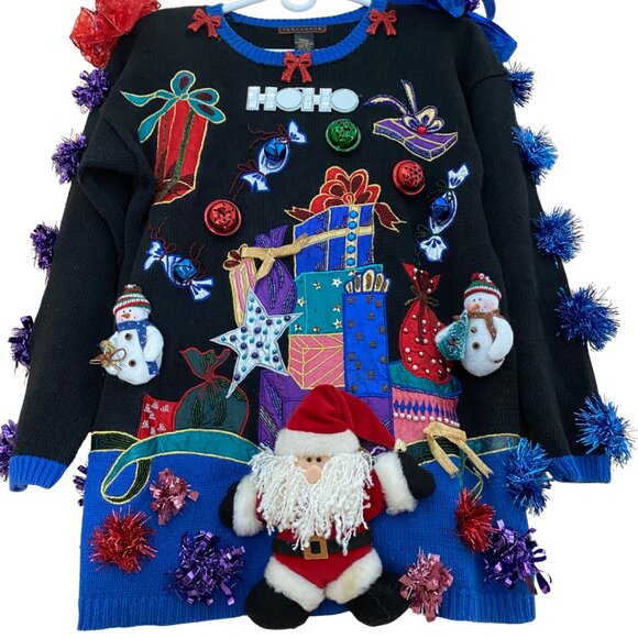 Ugly Christmas Sweater - A Stand Out! Preowned
